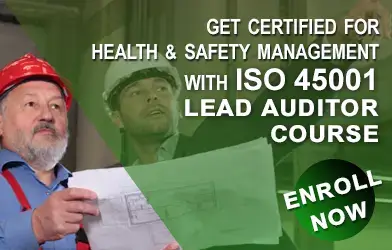 EduSkills Training Blog - ISO 45001 Lead Auditor Course Banner - Health and Safety Training