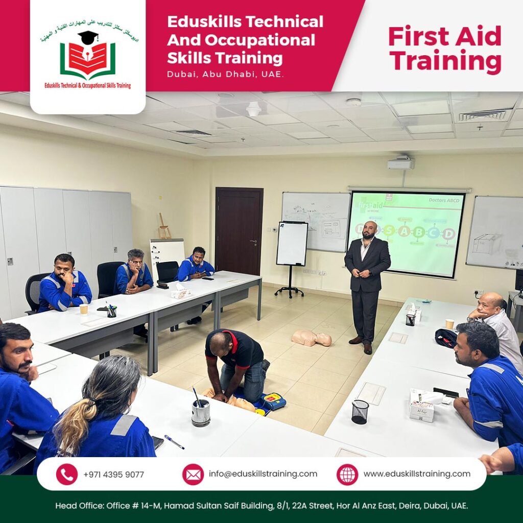 Eduskills Training On-Site First Aid Training In Abu Dhabi-1