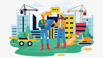 An illustration showing diversity, equity and inclusion (DEI) at workplace